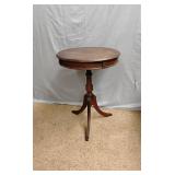 Wooden drum table