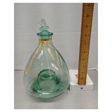 Green glass fly & wasp trap