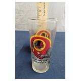 Washington Redskins glass from Holly Farms