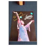 Autographed Lena Horne souvenir book