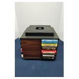8 track tape storage full of tapes