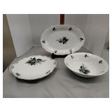 Bavaria Germany Winterling serving dishes (3)