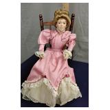 Gorham Porcelain woman in rocking chair