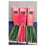Taper candle lot