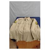 U.S. Army WWII era Shirt with Patches