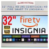 32' FULL HD HDR FIRE SMART TV, INSIGNIA (MSP:$179)
