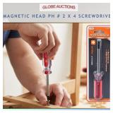 MAGNETIC HEAD PH # 2 X 4 SCREWDRIVER