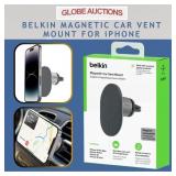 BELKIN MAGNETIC CAR VENT MOUNT FOR iPHONE
