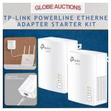TP-LINK POWERLINE ETHERNET ADAPTER STARTER KIT