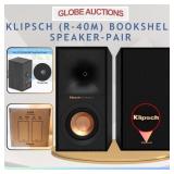 NEW KLIPSCH BOOKSHELF SPEAKER-PAIR (MSP:$429)