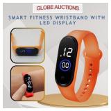 SMART FITNESS WRISTBAND WITH LED DISPLAY