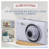 20-MP VIVITAR 8X ZOOM DIGITAL CAMERA (MSP:$199)