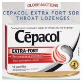 CEPACOL EXTRA FORT SORE THROAT LOZENGES