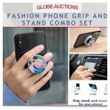 FASHION PHONE GRIP AND STAND COMBO SET