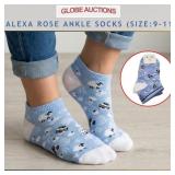 ALEXA ROSE ANKLE SOCKS (SIZE:9-11)