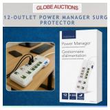12-OUTLET POWER MANAGER SURGE PROTECTOR