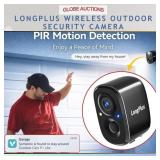 LONGPLUS WIRELESS OUTDOOR SECURITY CAMERA