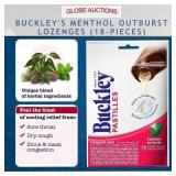BUCKLEY'S MENTHOL OUTBURST LOZENGES (18-PIECES)