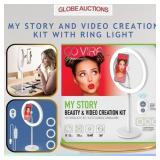 MY STORY AND VIDEO CREATION KIT WITH RING LIGHT