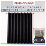 BE ESSENTIAL GROMMET CURTAIN PANEL (SIZE:54'x84')