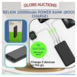 BELKIN 20000mAh POWER BANK (BOOST CHARGE)
