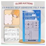 33-PIECES SELF-ADHESIVE FELT PADS