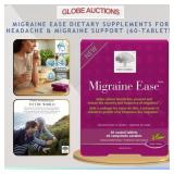 60-TABLETS MIGRAINE EASE FOR HEADACHE RELIEF