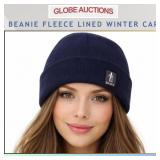 BEANIE FLEECE LINED WINTER CAP
