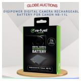 DIGIPOWER DIGITAL CAMERA RECHARGEABLE BATTERY