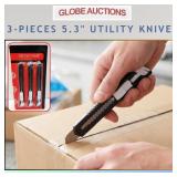 3-PIECES 5.3' UTILITY KNIVES
