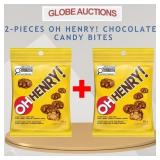 2-PIECES OH HENRY! CHOCOLATEY CANDY BITES