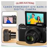 CANON G7X MARK-II DIGITAL CAMERA (MSP:$1599)
