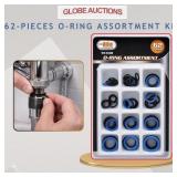 62-PIECES O-RING ASSORTMENT KIT