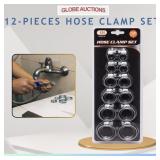 12-PIECES HOSE CLAMP SET