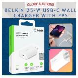 BELKIN 25-W USB-C WALL CHARGER WITH PPS