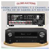 NEW DENON 8K 7.2-CH 3D GAMING AV RECEIVER_MSP:$999