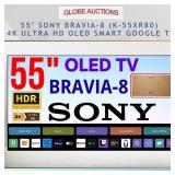SONY 55' BRAVIA-8 OLED GOOGLE TV (MSP:$1999)