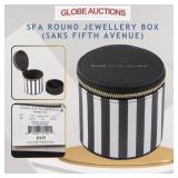SFA ROUND JEWELLERY BOX (SAKS FIFTH AVENUE)
