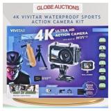 4K VIVITAR ACTION CAMERA KIT,SPORTS (MSP:$149)