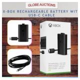 X-BOX RECHARGEABLE BATTERY WITH USB-C CABLE