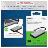 BELKIN 100W USB-C 4in1 MULTIPORT ADAPTER (CONNECT)