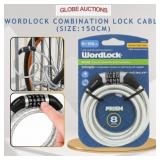 WORDLOCK COMBINATION LOCK CABLE (SIZE:150cm)