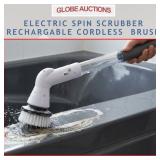 ELECTRIC SPIN SCRUBBER RECHARGABLE CORDLESS  BRUSH