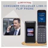 CONSUMER CELLULAR LINK-II FLIP PHONE