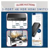 3-PORT 4K HDR HDMI SWITCH