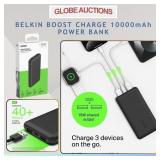 BELKIN 10000mAh POWER BANK (BOOST CHARGE)