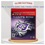 PS-3 SAINTS ROW THE THIRD VIDEO GAME