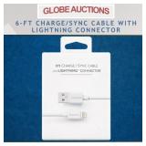 6-FT CHARGE/SYNC CABLE WITH LIGHTNING CONNECTOR