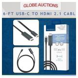 6-FT USB-C TO HDMI 2.1 CABLE