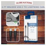 4-FT BRAIDED USB-C TO LIGHTNING CABLE4-FT BRAIDEDE